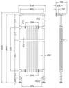 Duratherm Classic Heated Towel Radiator - 1500mm x 574mm