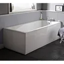 Ceramica Single Ended Square Small Bath - 1500 x 700mm
