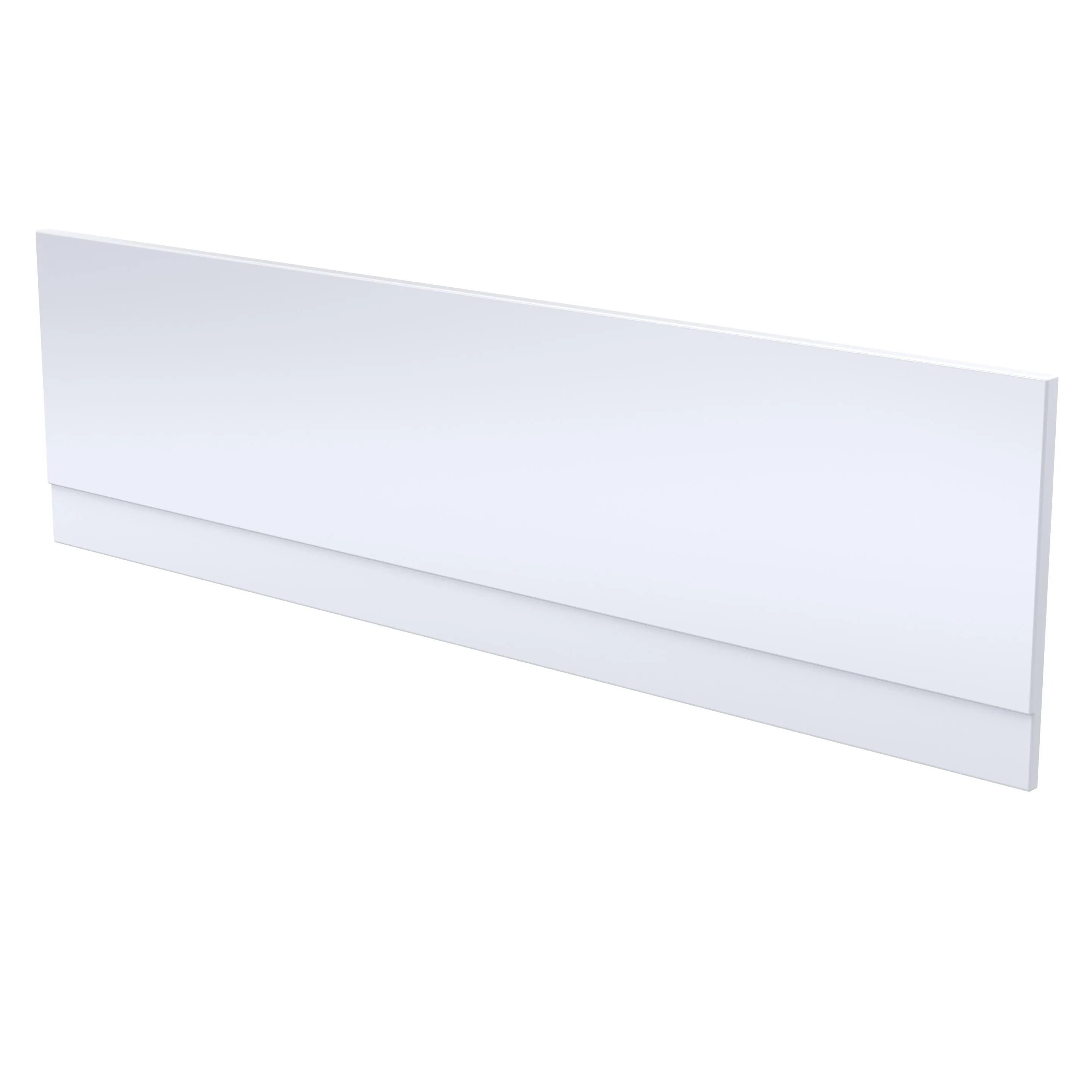 Essentials White Gloss Acrylic Bath Side Panel - 1800mm