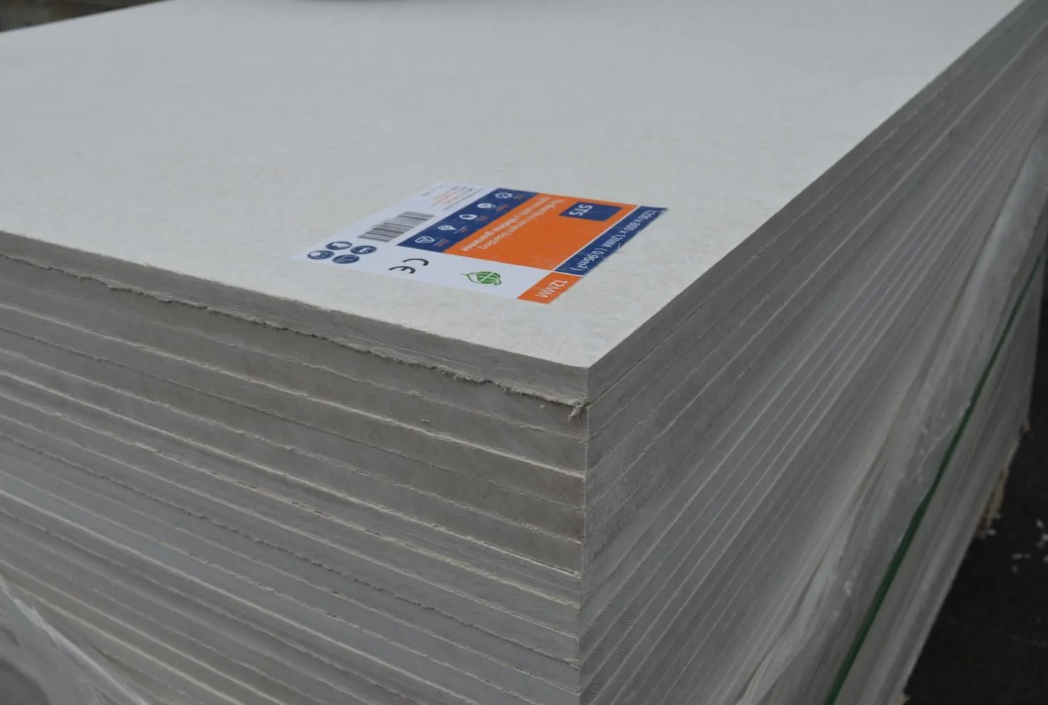 STS FR Construction Render Fibre Cement Board 1200x800x12mm Grey