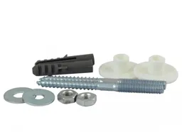 TIMco Sanitary Fixing Kit for Light Duty Basin M8 x 100mm Stud Screw  BZP