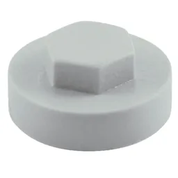 Colour Match Hexagon Screw Cover Cap 5/16" x 16mm - Goosewing Grey, Pack of 1000