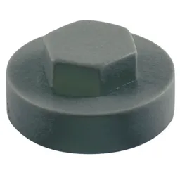 Colour Match Hexagon Screw Cover Cap 5/16" x 16mm - Slate Grey, Pack of 1000
