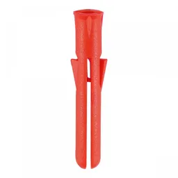 TIMco Premium Plastic Plug 34mm Red  Bag of 1000
