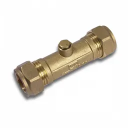 Double Check Valve 22mm CxC DZR WFBS Listed