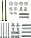 Essentials Basin and Toilet Fixing Pack - Vertical
