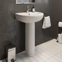 Tivoli Rimless Toilet & Basin Cloakroom Suite