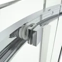 Diamond Frameless Quadrant Shower Enclosure 1200mm x 800mm - 8mm Glass (Right Hand Entry)