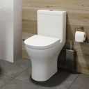Ceramica Arles Space Saving Toilet & Soft Close Seat