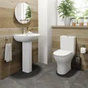 Ceramica Arles Space Saving Toilet & Soft Close Seat