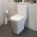Marseille Bathroom Suite with P Shape Bath & Screen - Left Hand 1700mm
