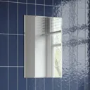 Alpine Niveus Rectangular Bevelled Edge Bathroom Mirror 450 x 300mm