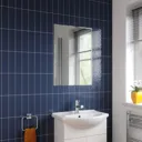Alpine Niveus Rectangular Bevelled Edge Bathroom Mirror 700 x 500mm