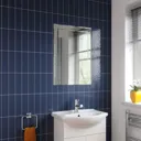 Alpine Specto Rectangular Bevelled Edge Bathroom Mirror 700 x 500mm