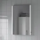 Artis Umbra LED Bathroom Mirror with Demister Pad 700 x 500mm - Mains Power