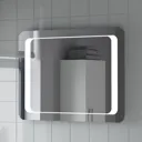 Artis Levo LED Bathroom Mirror with Demister Pad 600 x 800mm - Mains Power