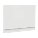 Aurora White Gloss MDF Bath End Panel - 800mm