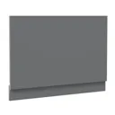 Aurora Grey Gloss MDF Bath End Panel - 800mm