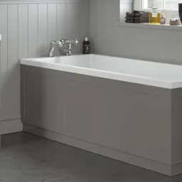 Park Lane Grey MDF Traditional Bath Side Panel - 1700mm
