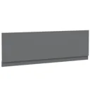 Aurora Grey Gloss MDF Side & End Bath Panel Pack - 1700/750mm