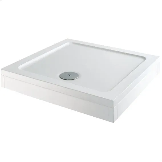 Hydrolux Easy Plumb Square Shower Tray - 760 x 760mm with Waste