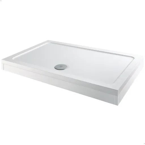 Hydrolux Easy Plumb Rectangular Shower Tray - 800 x 700mm with Waste