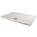 Podium Low Profile Rectangular Anti Slip Shower Tray - 1500 x 760mm with Waste