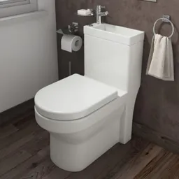 Affine Tivoli 2 in 1 Toilet and Basin Combination Unit inc Tap & Waste