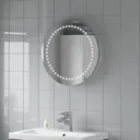 Artis Relucent LED Bathroom Mirror 500 x 500mm - Battery Operated