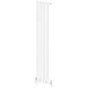 DuraTherm Vertical Single Flat Panel Designer Radiator - 1600 x 300mm White