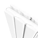 DuraTherm Vertical Double Flat Panel Designer Radiator - 1600 x 532mm White