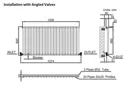 DuraTherm Horizontal Oval Tube Single Panel Designer Radiator - 600 x 1200mm Anthracite