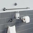 Architeckt Venus Chrome Wall Hung Toilet Roll Holder