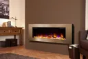 Celsi Electriflame Basilica Wall Mounted Electric Fire Champagne