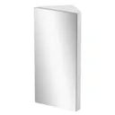 Artis Dur Single Door Corner Stainless Steel Mirror Cabinet 600 x 300mm