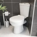Ceramica Forli Soft Close White Toilet Seat