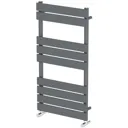 DuraTherm Dual Fuel Flat Panel Heated Towel Rail - 950 x 500mm - Thermostatic Anthracite