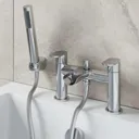 Architeckt Edsberg Basin Mixer Waterfall Tap and Bath Shower Mixer Waterfall Tap Set