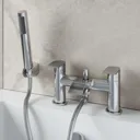 Architeckt Motala Basin Mixer Waterfall Tap and Bath Shower Mixer Waterfall Tap Set