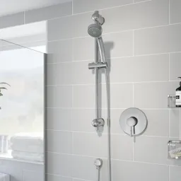 Essentials Concealed Stick Shower with Adjustable Head
