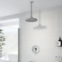Essentials Concealed Stick Shower with Ceiling Mounted Fixed Shower Head
