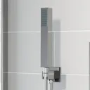 Architeckt Thermostatic Concealed Square Shower with Wall Mounted and Handset Shower Heads