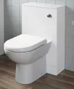 Artis Flat Pack White Gloss Concealed Cistern Unit - 500 x 300mm