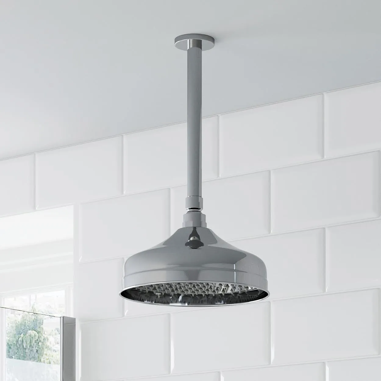 Park Lane Ceiling Mounted Traditional Drencher Shower Head
