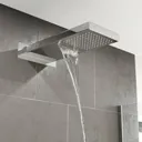 Merano Waterfall Fixed Shower Head with Drencher