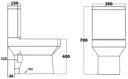 Royan Bathroom Suite with Single Ended Bath, Taps, Shower & Screen - 1500mm