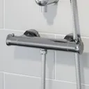 Architeckt Thermostatic Bar Valve Shower Round with Adjustable Head