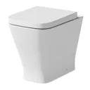 Artis Grey Gloss Concealed Cistern Unit & Marseille Toilet - 500mm Width (215mm Depth)