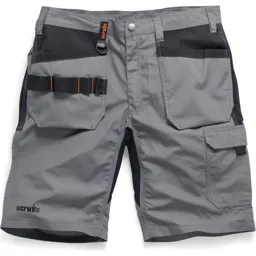 Scruffs Trade Flex Holster Shorts - Graphite, 40"