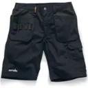 Scruffs Trade Flex Holster Shorts - Black, 36"